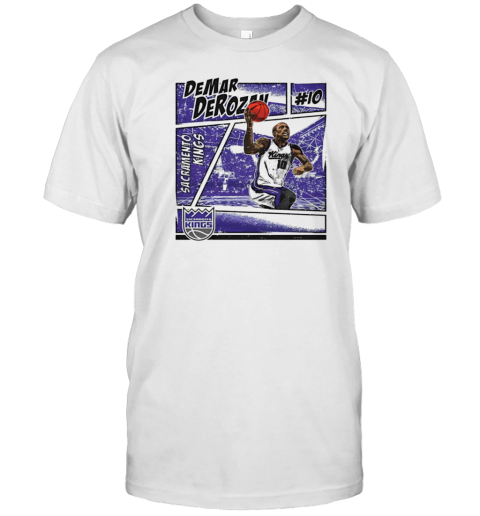 Demar Derozan Sacramento Kings Comic T-Shirt