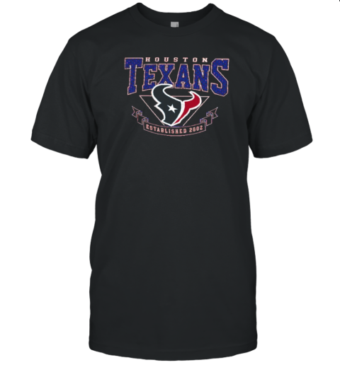 Houston Texans ‘80S Inspired Established 2002 T-Shirt