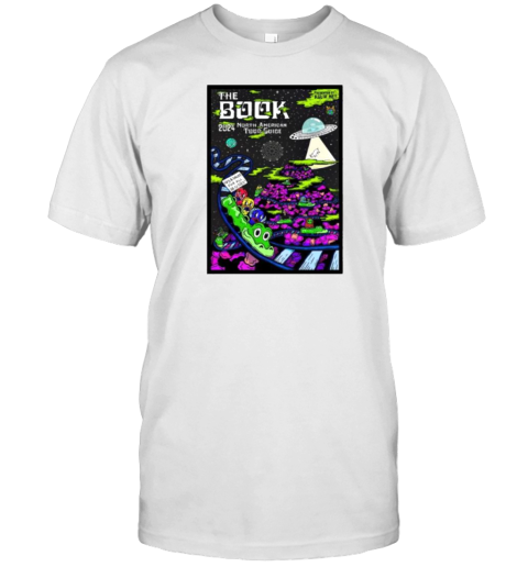 King Gizzard And The Lizard Wizard The Book North American Tour Guide 2024 Poster T-Shirt