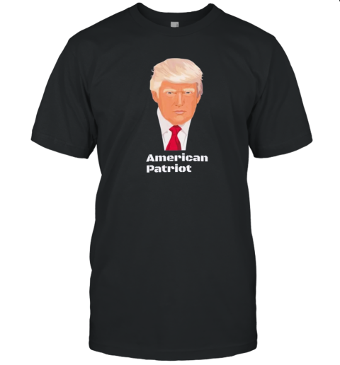 Donald Trump American Patriot Presidential Election 2024 T-Shirt