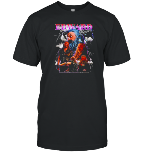 Edward Teach Retro Graphic T-Shirt