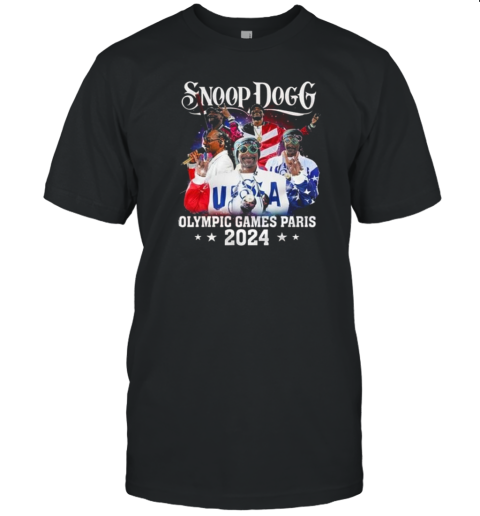 LA 28 Olympic Snoop Dogg Olympics Games Paris 2024 T-Shirt