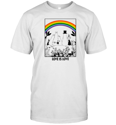 Moomin Pride Love Is Love T-Shirt