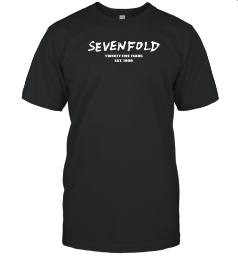Sevenfold 25Th Anniversary Est 1999 T-Shirt