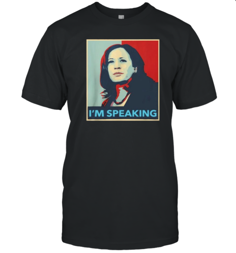 Stephen King Wearing Kamala Harris I'M Speaking T- Classic Men's T-shirt