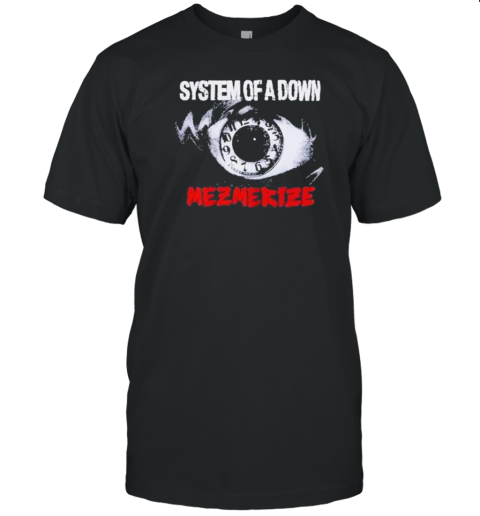 System Of A Down Mezmerize Clock Eye T- Classic Men's T-shirt