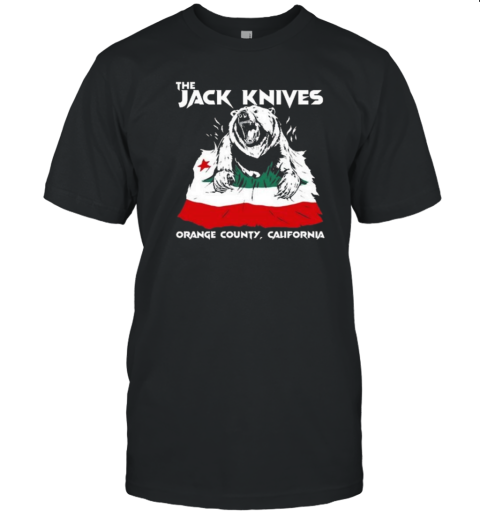 The Jack Knives Cali Bear Orange County California T-Shirt