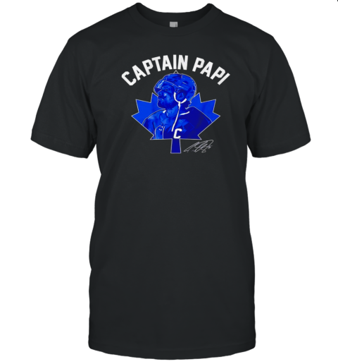 Toronto Maple Leafs Auston Matthews Captain Papi Signature T-Shirt