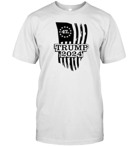 Trump 2024 47Th Large Tailgate Flag T- Classic Men's T-shirt