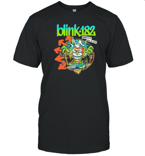 Blink 182 Tour 2024 Greenville Sc T-Shirt