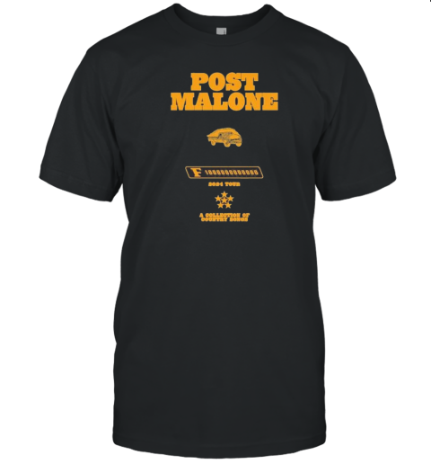 Post Malone F1 Trillion Tour 2024 T-Shirt