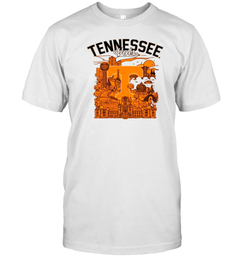 Tennessee Orange Tennessee Volunteers City Line T-Shirt