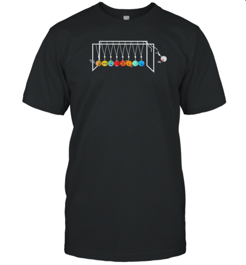 Astrophysics Planets Newton's Cradle T-Shirt