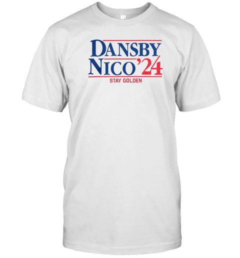 Dansby Swanson And Nico Hoerner Dansby Nico '24 Stay Golden T-Shirt