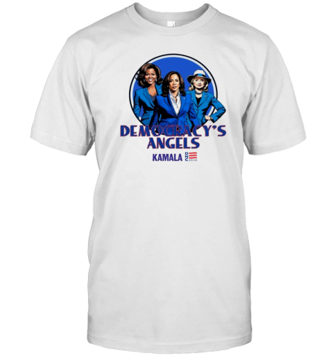 Democracy'S Angels Michelle Harris And Clinton T-Shirt