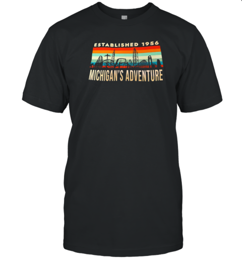 Established 1956 Michigan's Adventure Vintage T-Shirt