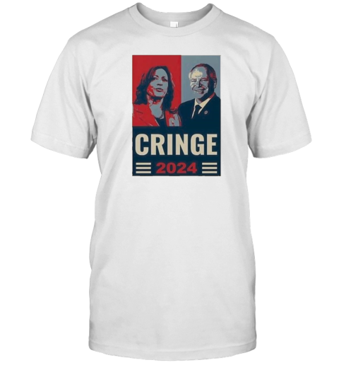 Harris Walz Cringe 2024 T-Shirt