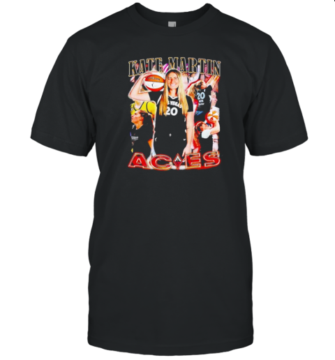 Kate Martin Las Vegas Aces Retro Graphic T-Shirt