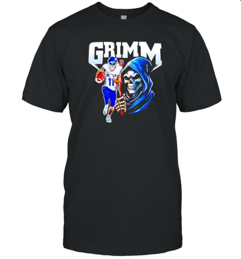 Luke Grimm Reaper Kansas Jayhawks T-Shirt