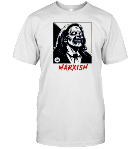 Marxism Communism Kamala Harris Skull T-Shirt