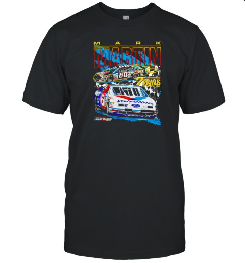 Merchandise Mark Martin 7 Wins In A Row T-Shirt