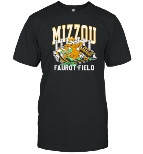 Missouri Tigers Faurot Field Mascot Stadium T-Shirt