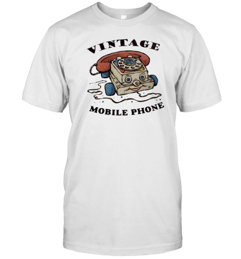 The Original Mobile Phone The Chatter Telephone Vintage T-Shirt