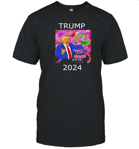 Trump 2024 Scary Snake Issue T-Shirt