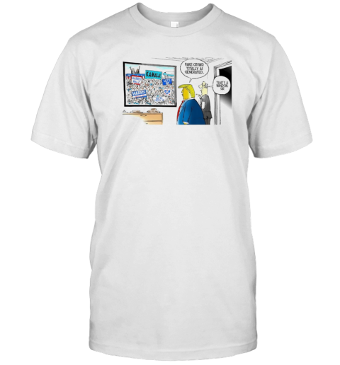 Trump Fake Crowd Totally Ai Generated That'S A Window Air T-Shirt