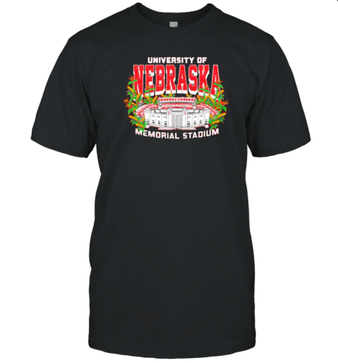 University Of Nebraska Memorial Stadium T-Shirt