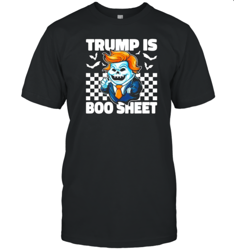 Donald Trump Is Boo Sheet Halloween Ghost T-Shirt