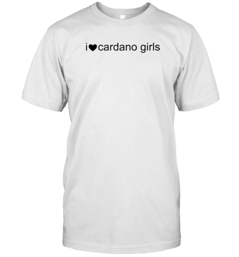 I Love Cardano Girls T-Shirt