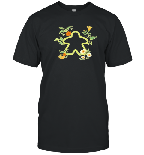 Meeple Plant And Succulent Lover Board Games Addict T-Shirt