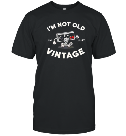 Nintendo Controller I'M Not Old I'M Just Vintage T-Shirt