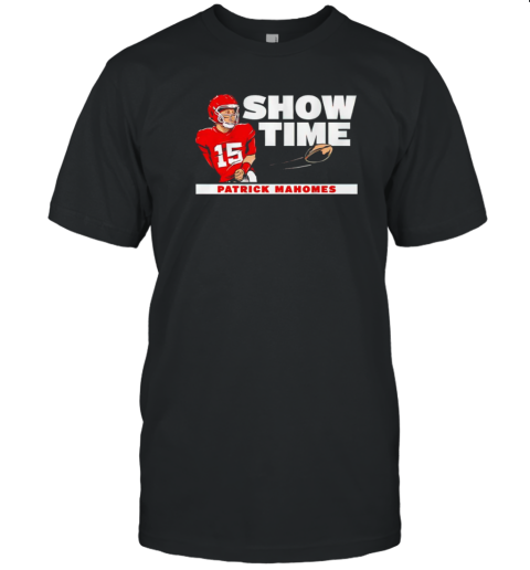 Patrick Mahomes Kansas City Chiefs Behind The Back Showtime T-Shirt