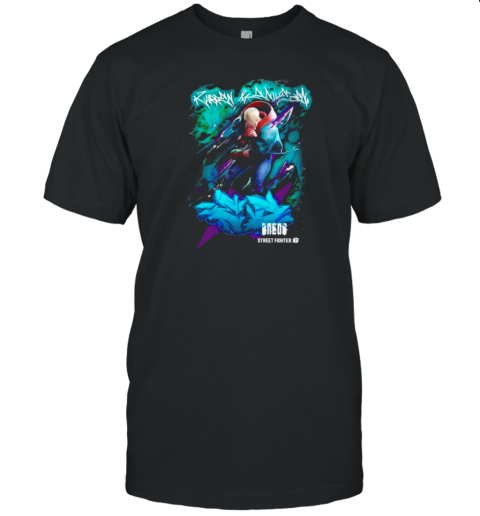 Street Fighter Capcom Sf6 Ed Oversized Print T-Shirt