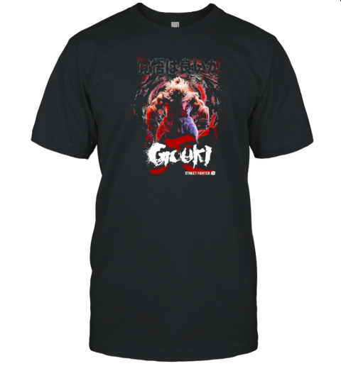 Street Fighter Capcom Sf6 Gouki Oversized Print T-Shirt