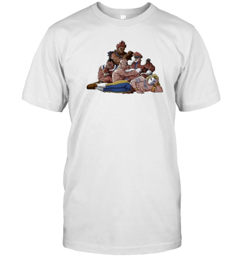 Street Fighter X The Breakfast Club Evil Fighters Club T- Classic Men's T-shirt