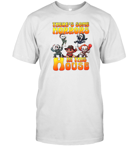 There'S Some Horrors In This House Halloween T- Classic Men's T-shirt