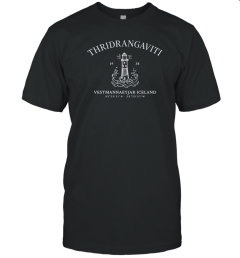 Thridrangaviti Vestmannaeyjar Iceland 1938 T-Shirt