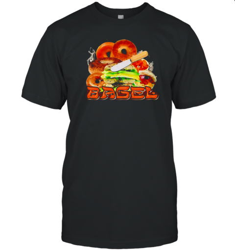 Bagel With Avocado And Bacon Sandwich T-Shirt