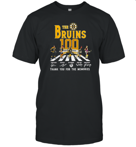 Boston Bruins 100 Thank You For The Memories T- Classic Men's T-shirt