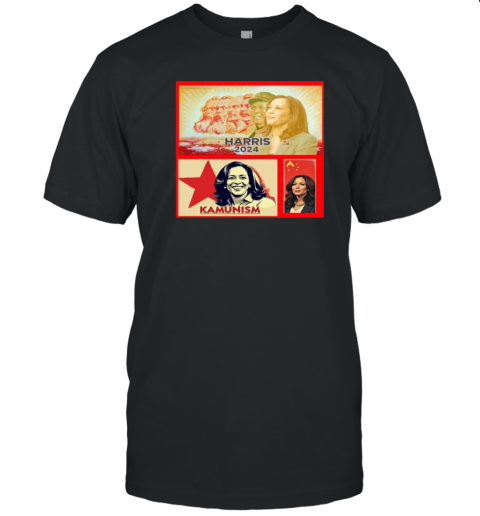 Bumbling Communist Lunatic Harris 2024 Kamunism T-Shirt