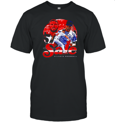 Chris Sale Atlanta Braves Signature Vintage Graphic T-Shirt