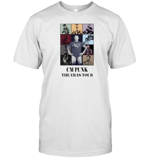 CM Punk The Eras Tour T-Shirt