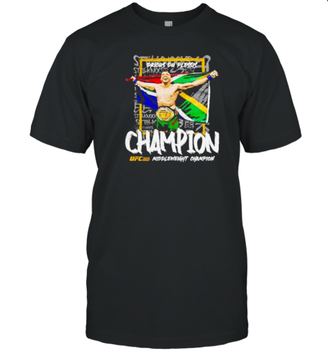 Dricus Du Plessis UFC 305 Champion T- Classic Men's T-shirt