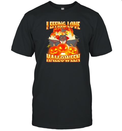 I Effing Love Halloween Cat Dracula T- Classic Men's T-shirt