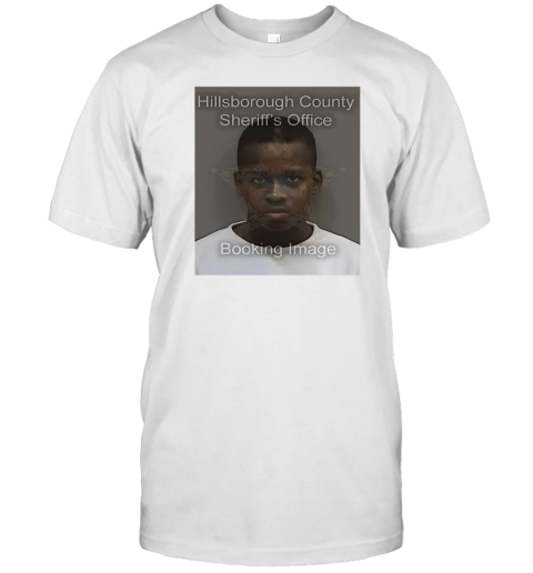 Jamanson Fremond Hillsborough County Sheriffs Office Booking Image T-Shirt