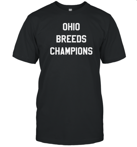 Lebron James Ohio Breeds Champions T- Classic Men's T-shirt