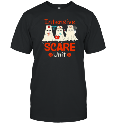 Nurse Boo Intensive Scare Unit Halloween T- Classic Men's T-shirt